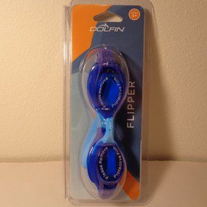 Dolfin Size Youth FLIPPER New Swimiming Goggles